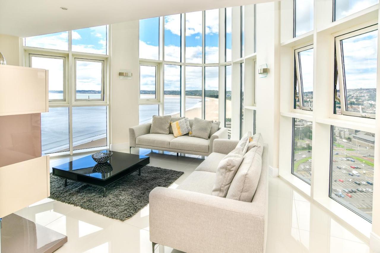 Just Stay Wales - Meridian Quay Penthouses سوانسي المظهر الخارجي الصورة